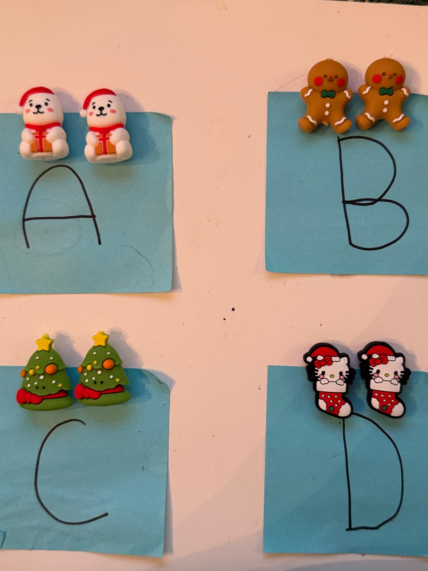 Focal Beads-Christmas Themed