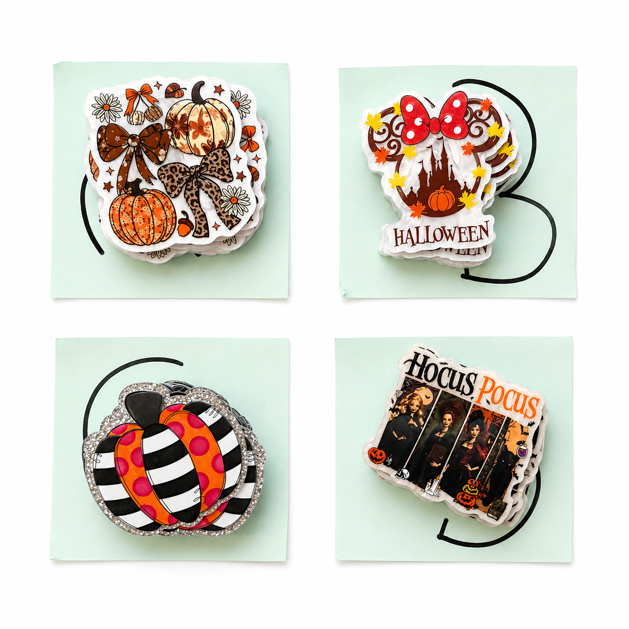 Flatback Acrylic 3-Pack