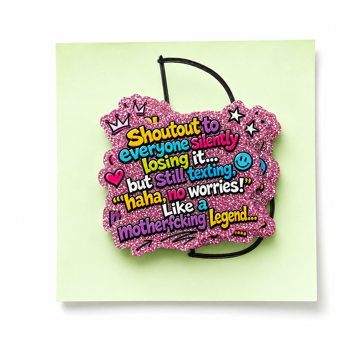 Acrylic Flatbacks 3-Packs