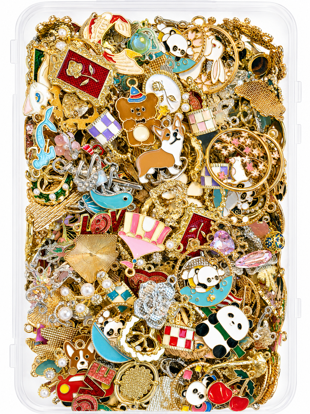 Pendant Charm Colorful Mix