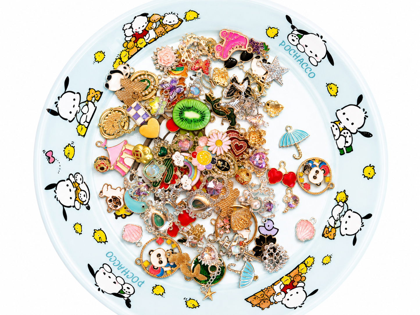 Pendant Charm Colorful Mix