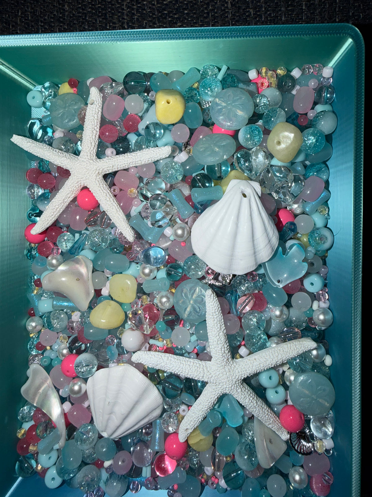 Seaside Treasure Glass beads mix!