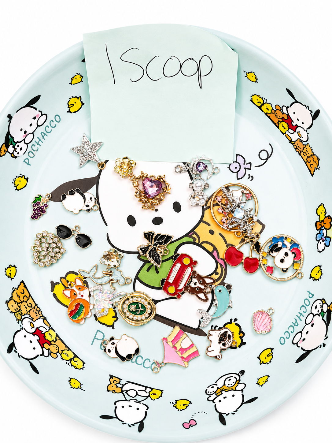 Pendant Charm Colorful Mix