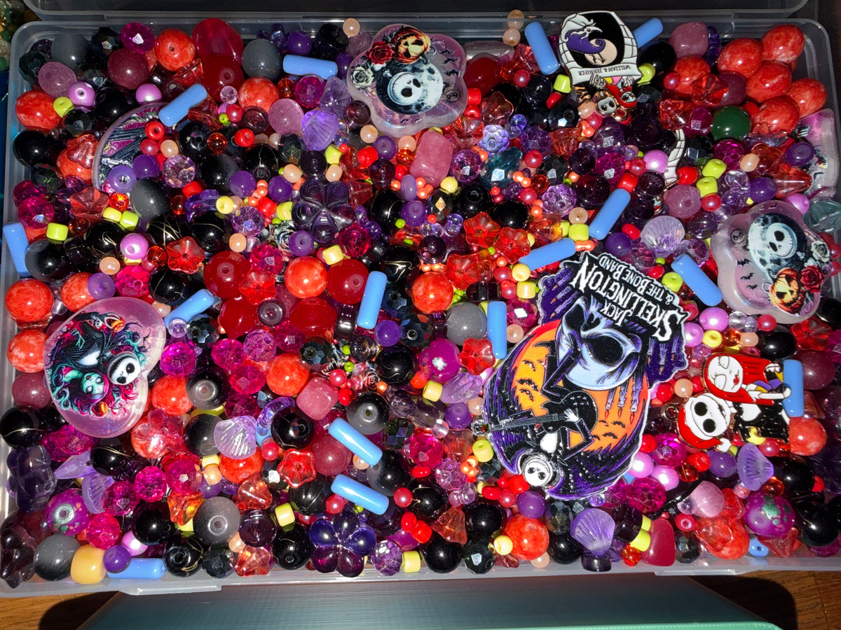 Nightmare Before Beads Glass beads Mix