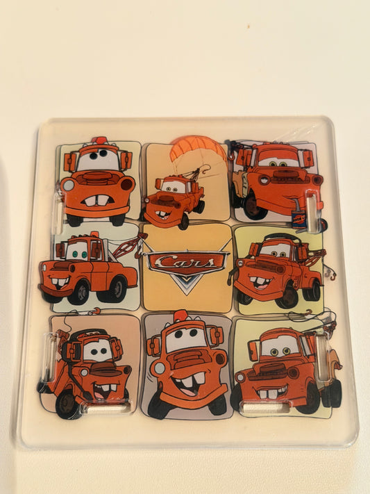 Acrylic Pen Holder-Brown Truck