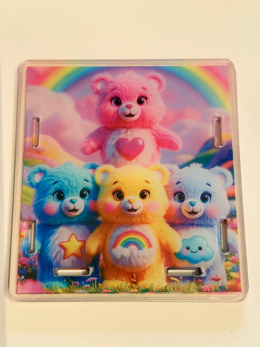 Acrylic Pen Holder-Rainbow Bear