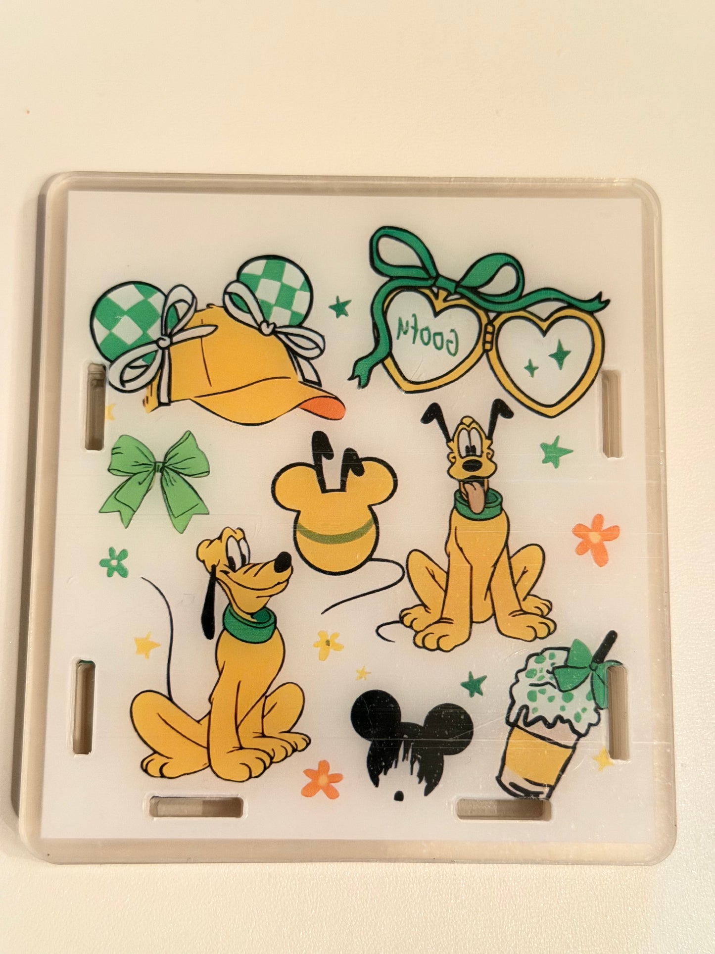 Acrylic Pen Holder-Lucky Puppy