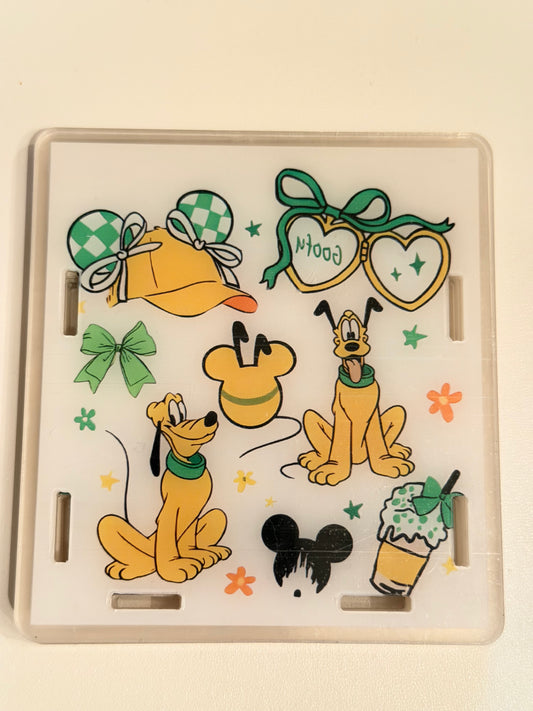 Acrylic Pen Holder-Lucky Puppy