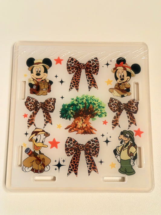 Acrylic Pen Holder-Safari Friends