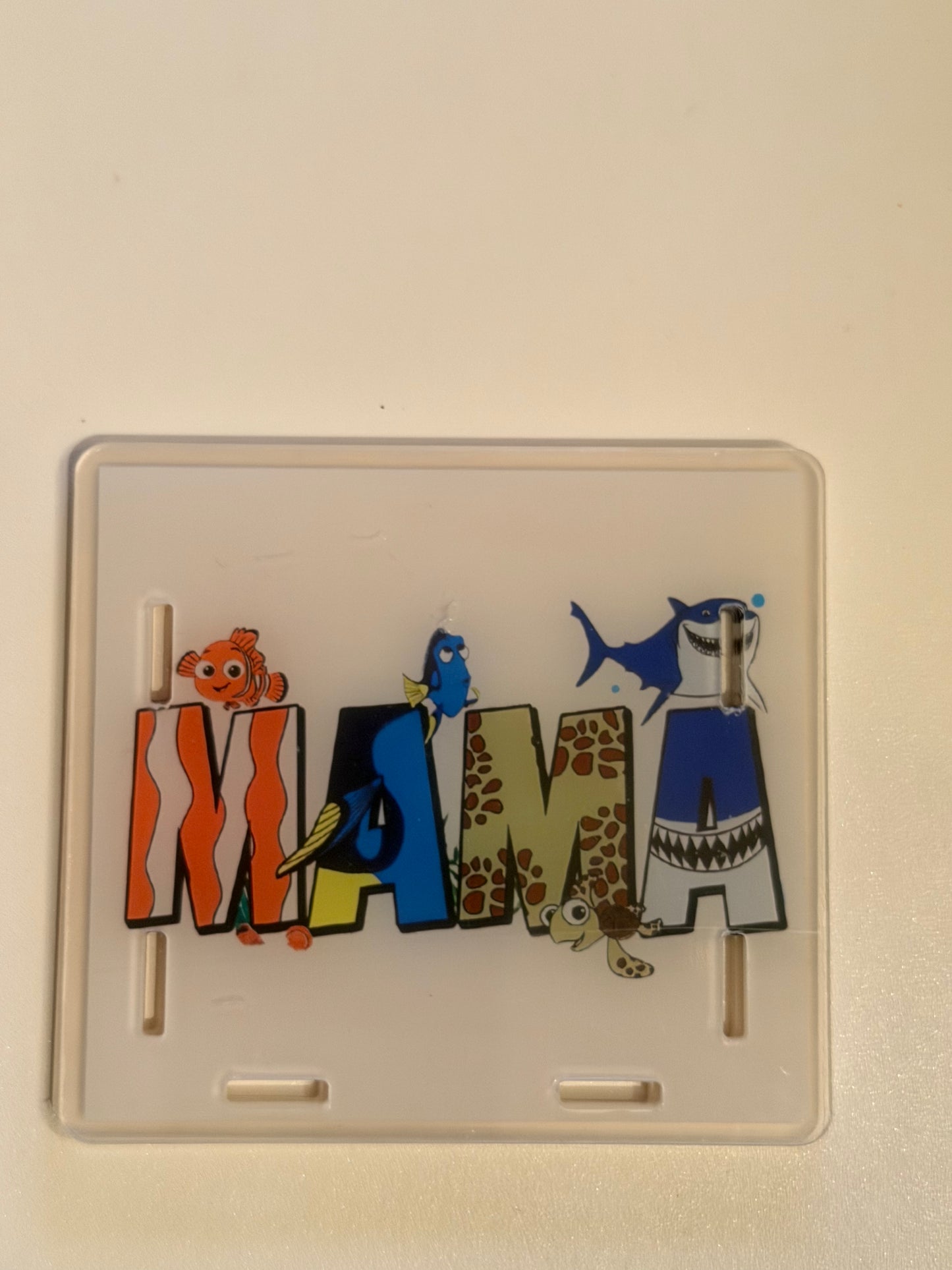 Acrylic Pen Holder-Mama Ocean