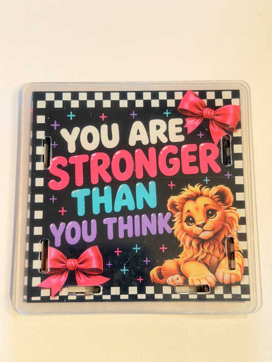 Acrylic Pen Holder-Stronger Than you Think