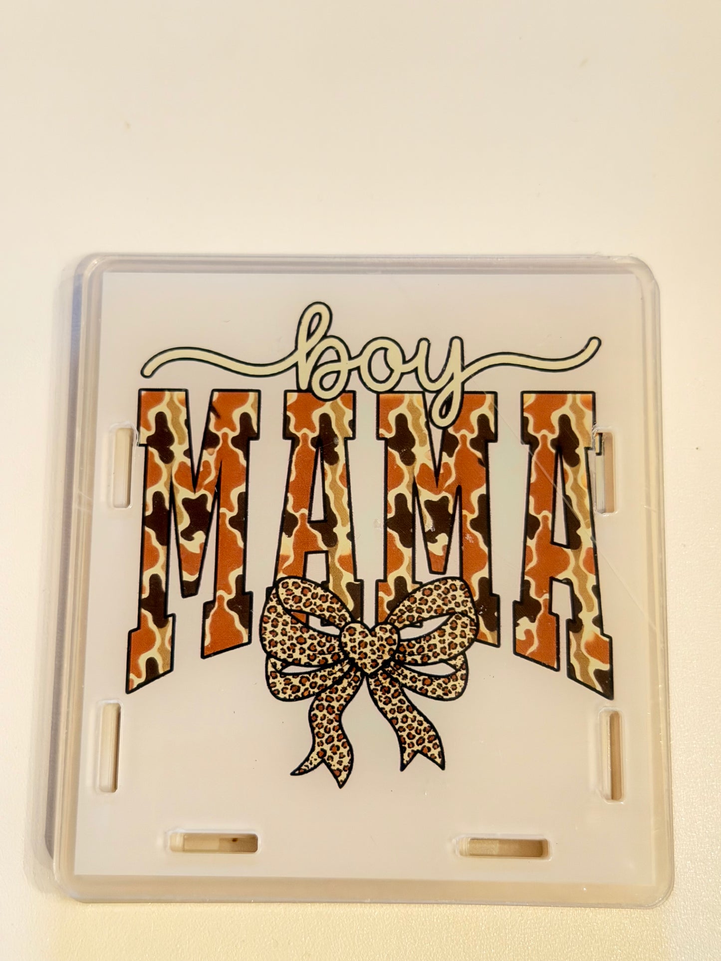 Acrylic Pen Holder-Boy Mama