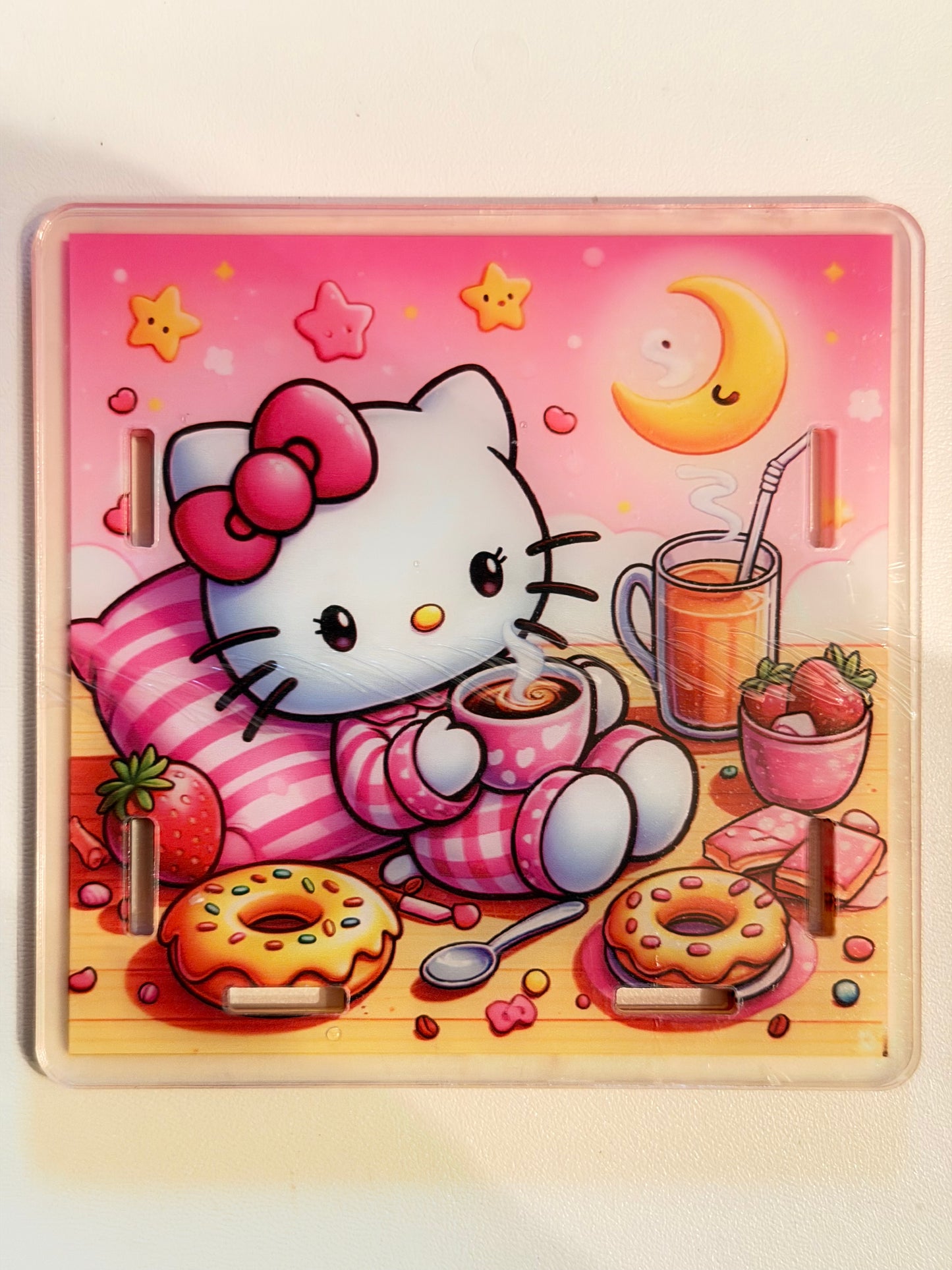 Acrylic Pen Holder-Goodnight Kitty