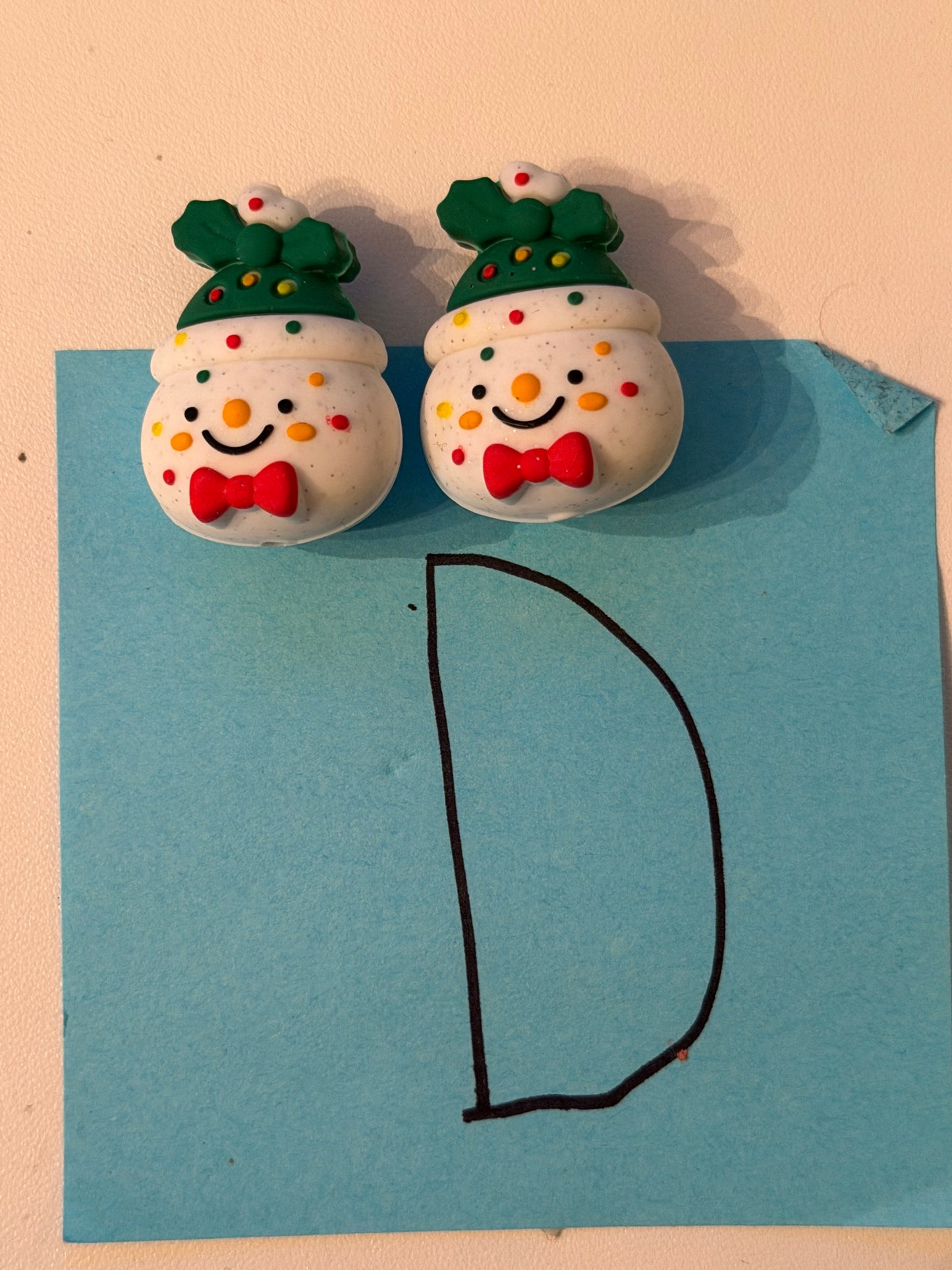 Focal Beads-Christmas Themed