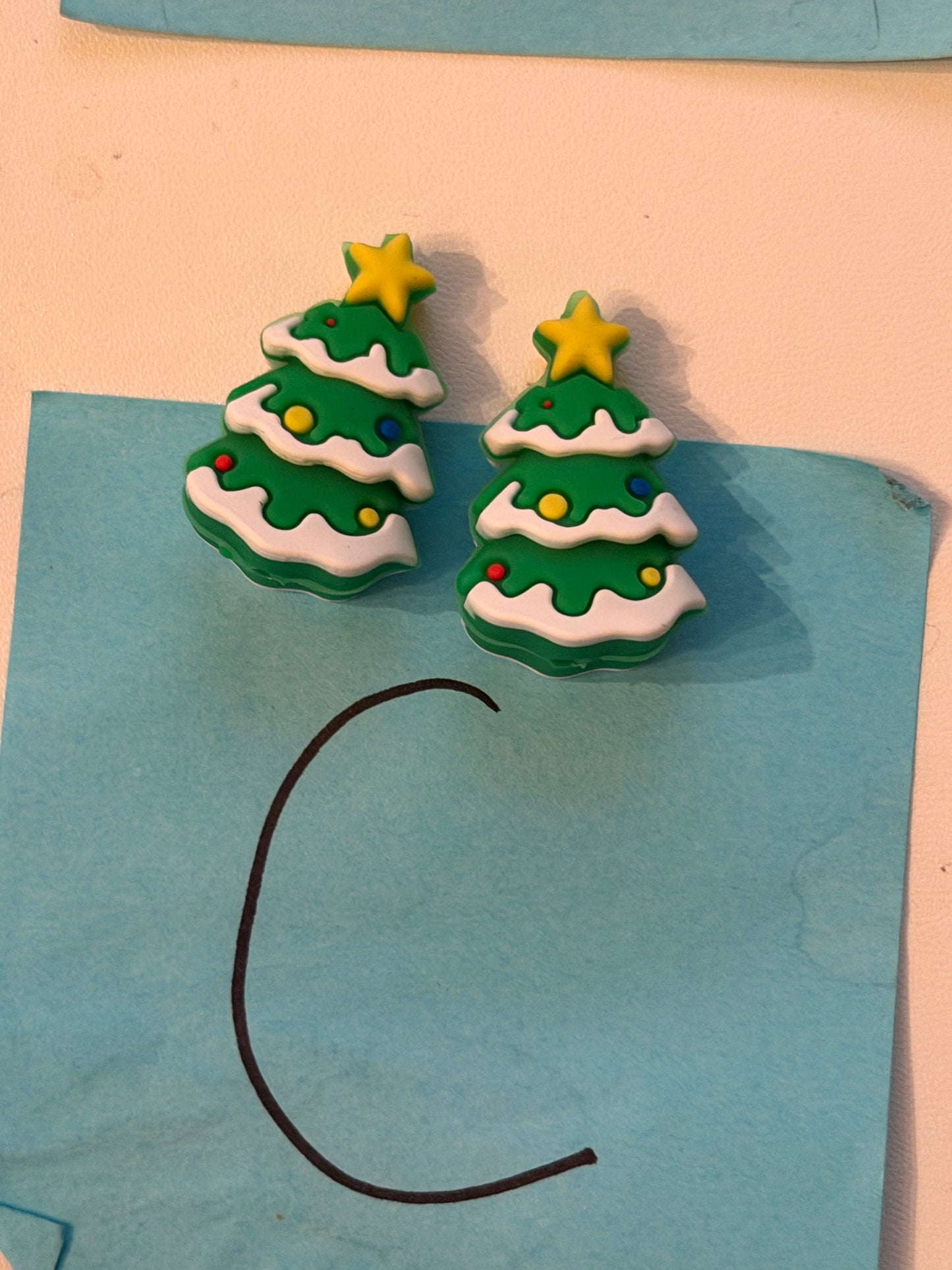 Focal Beads-Christmas Themed