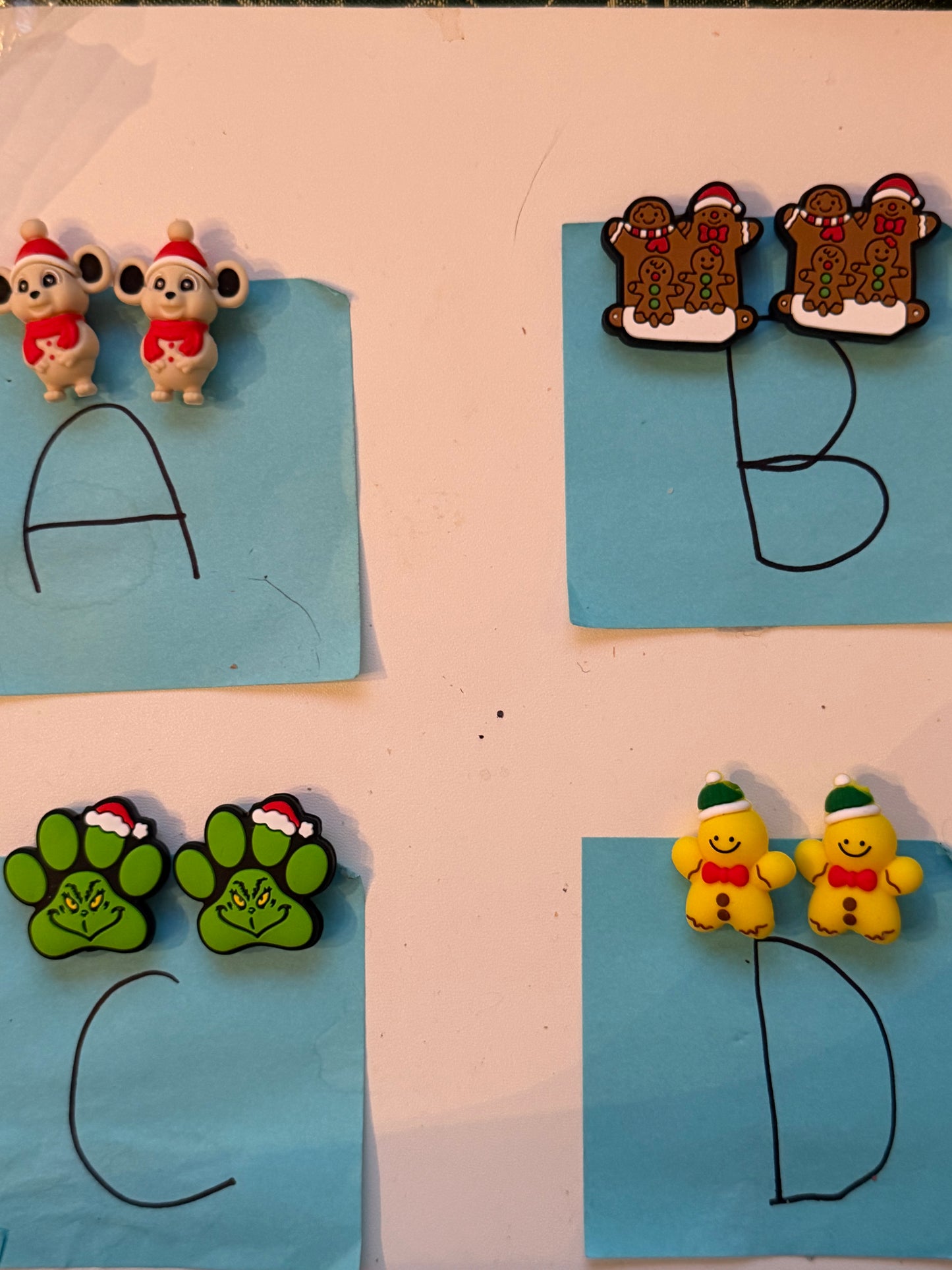 Focal Beads-Christmas Themed