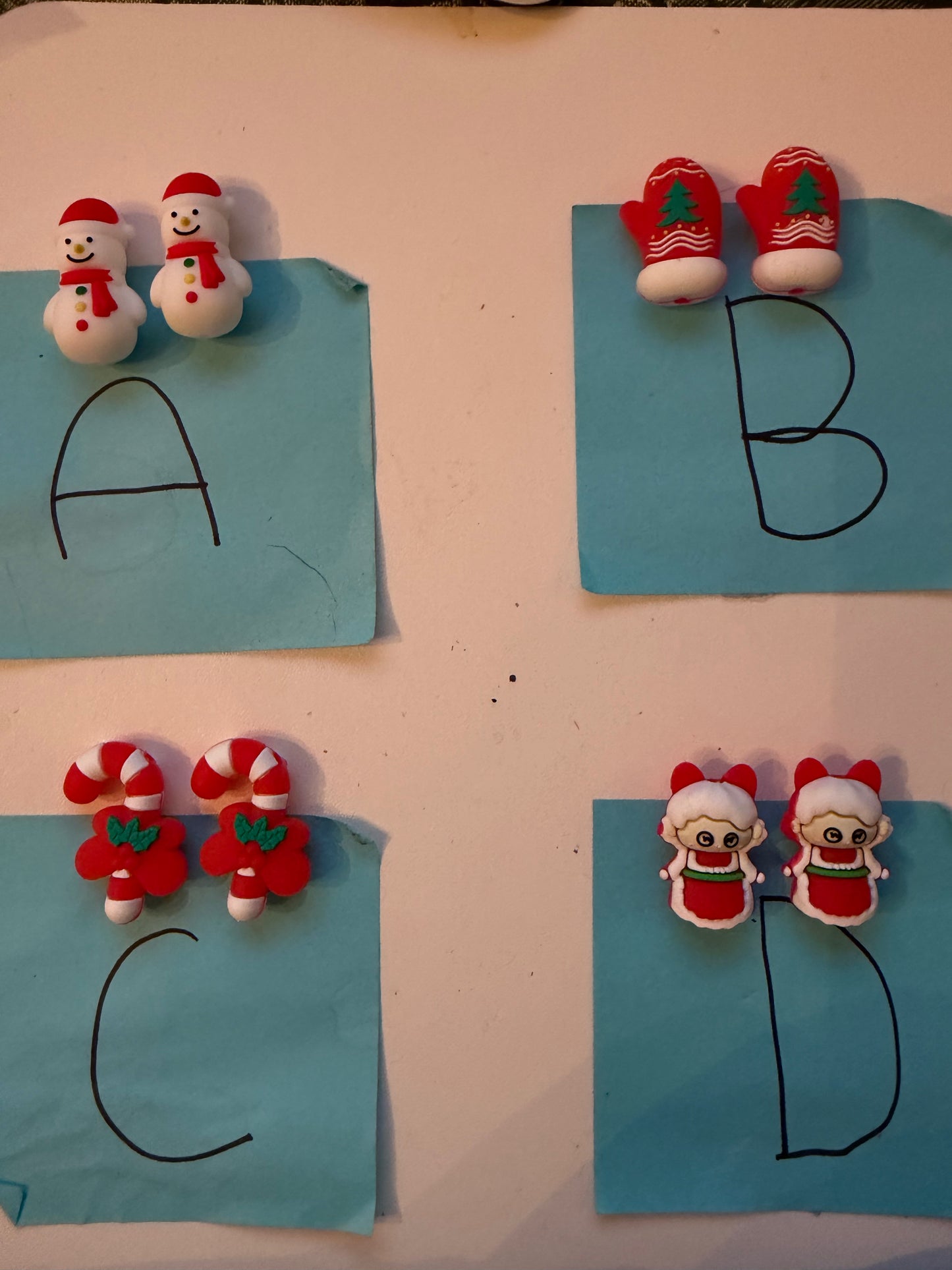 Focal Beads-Christmas Themed