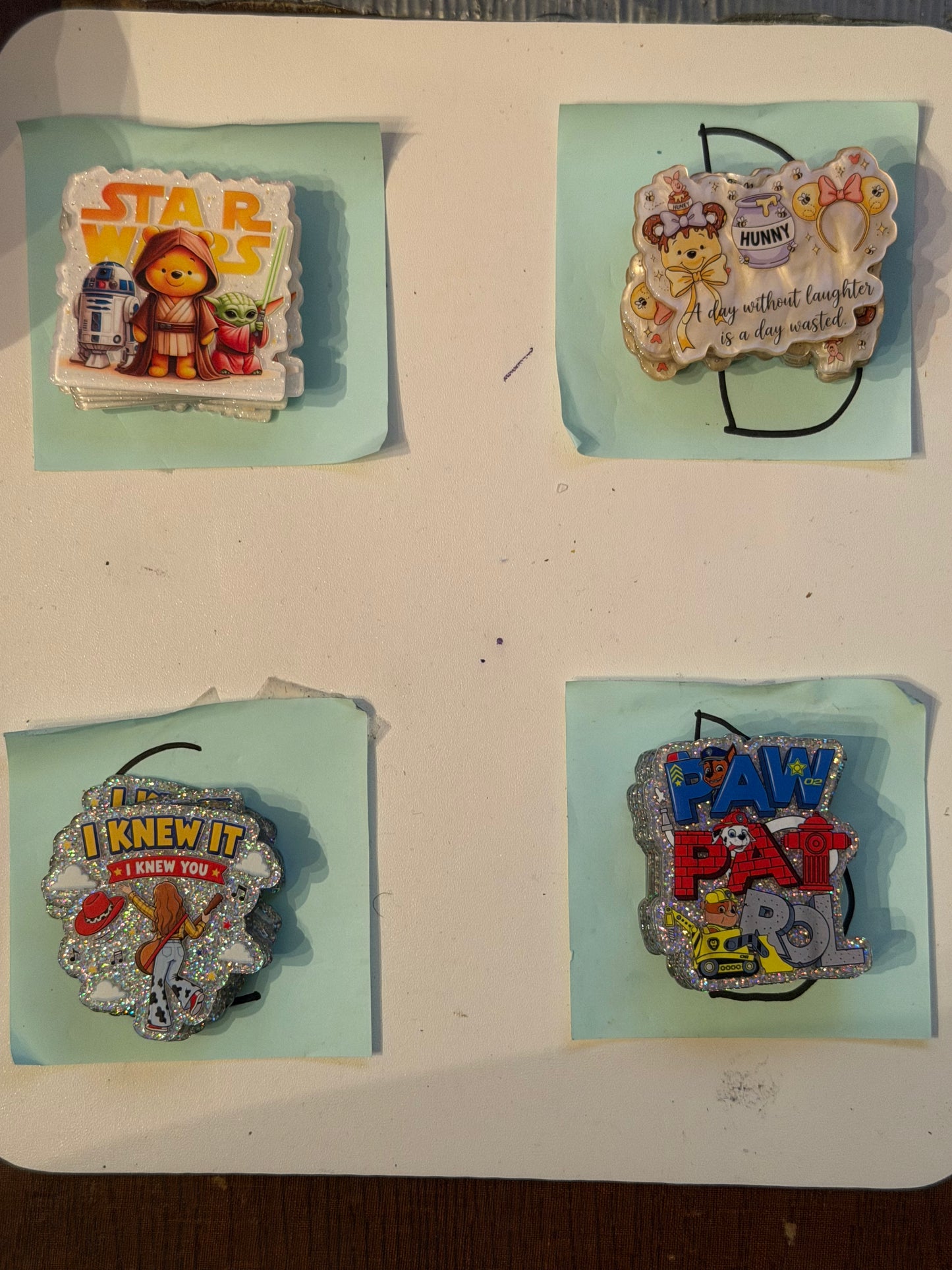 Flatback Acrylic 3-Pack