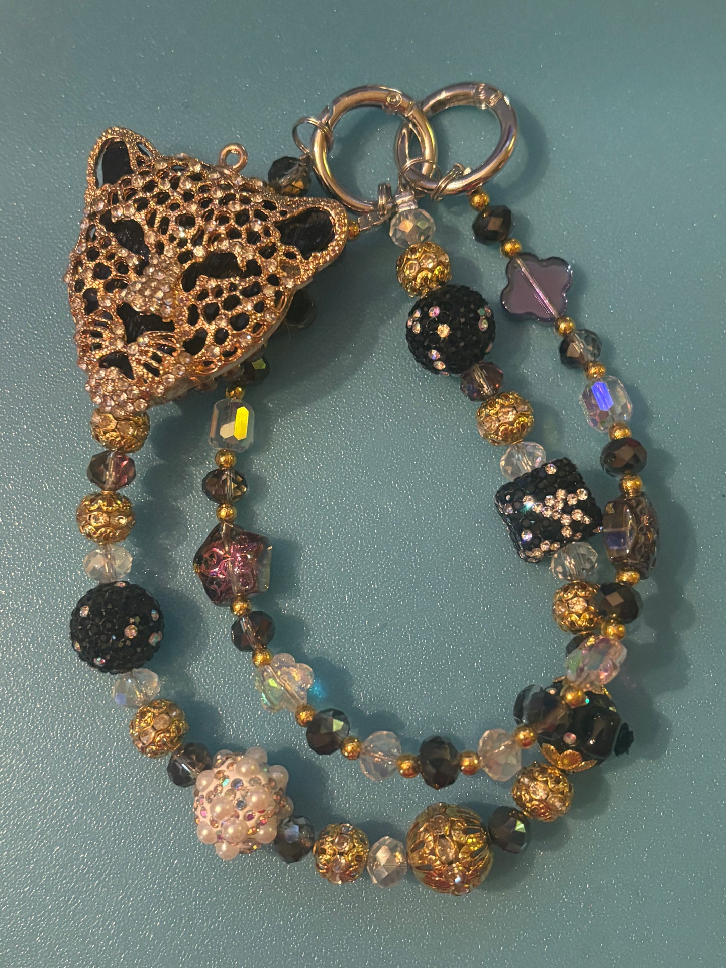 Black Safari Keychain