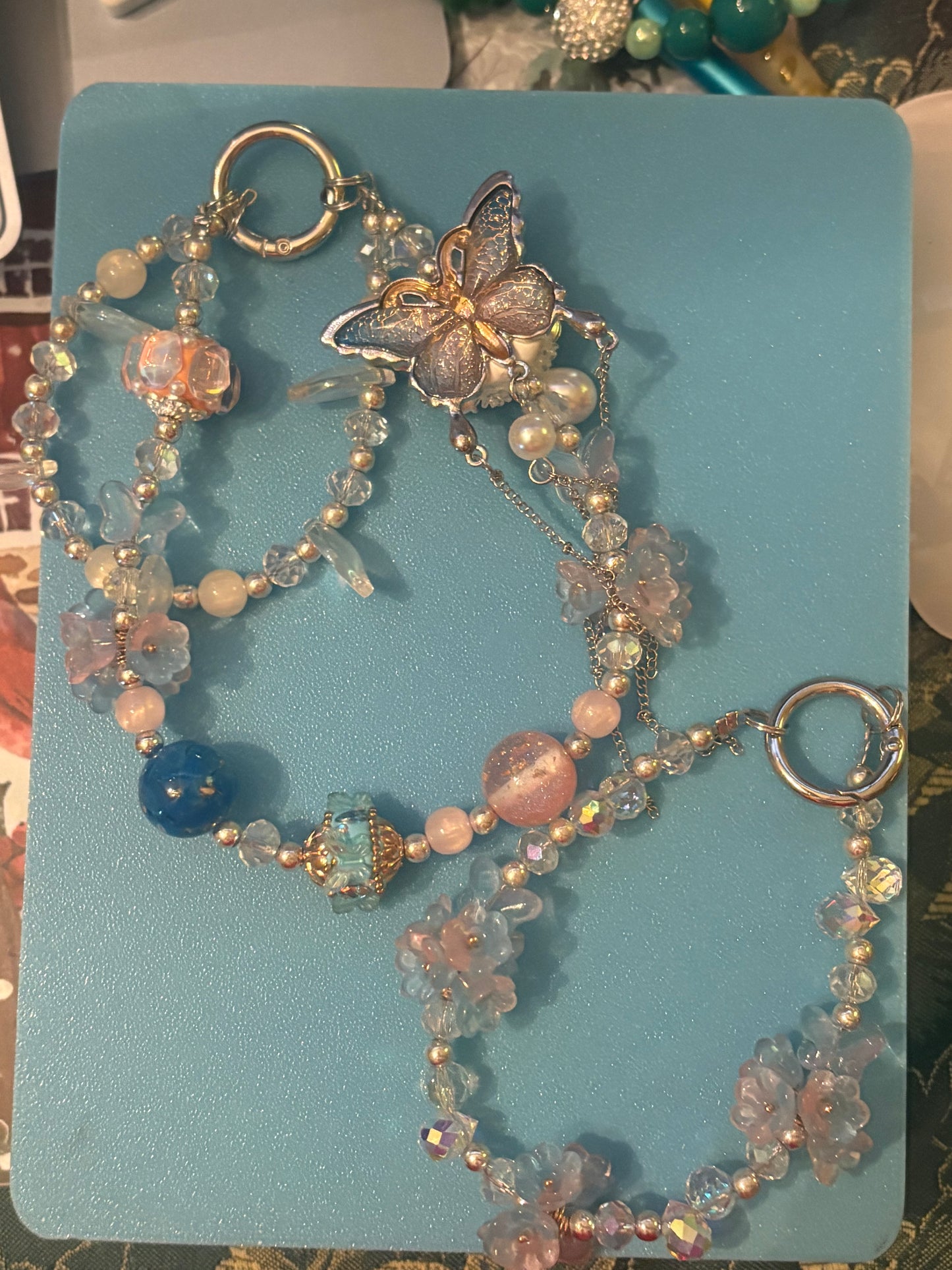 Dreamy Butterfly Fancy Keychain