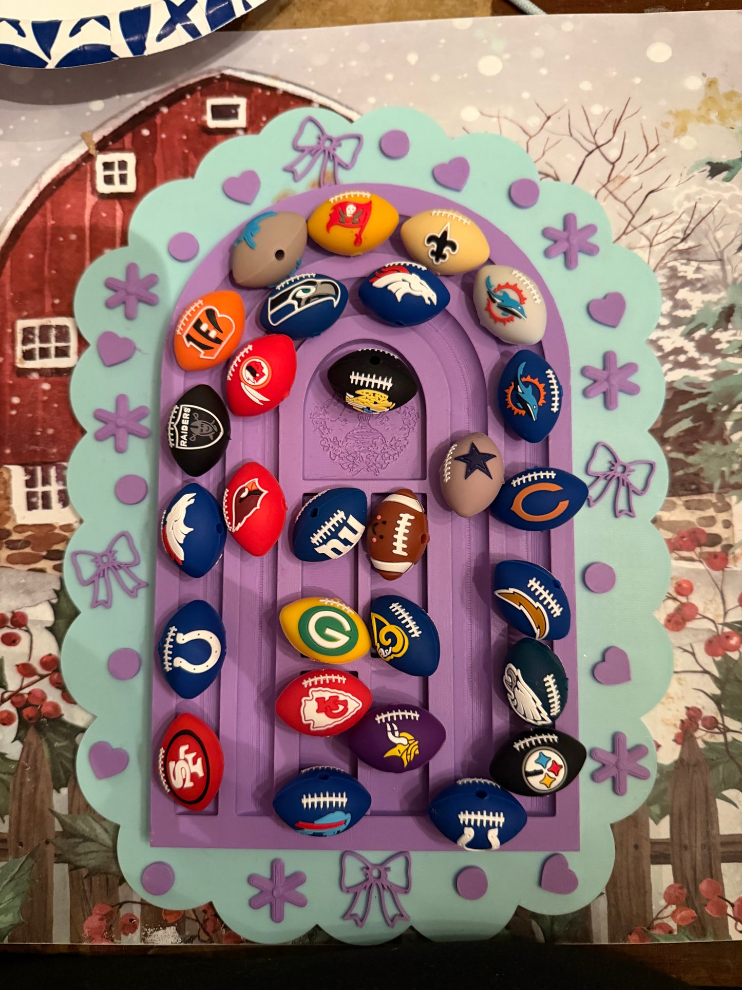 Football Fanatic Silicone Focal Mix