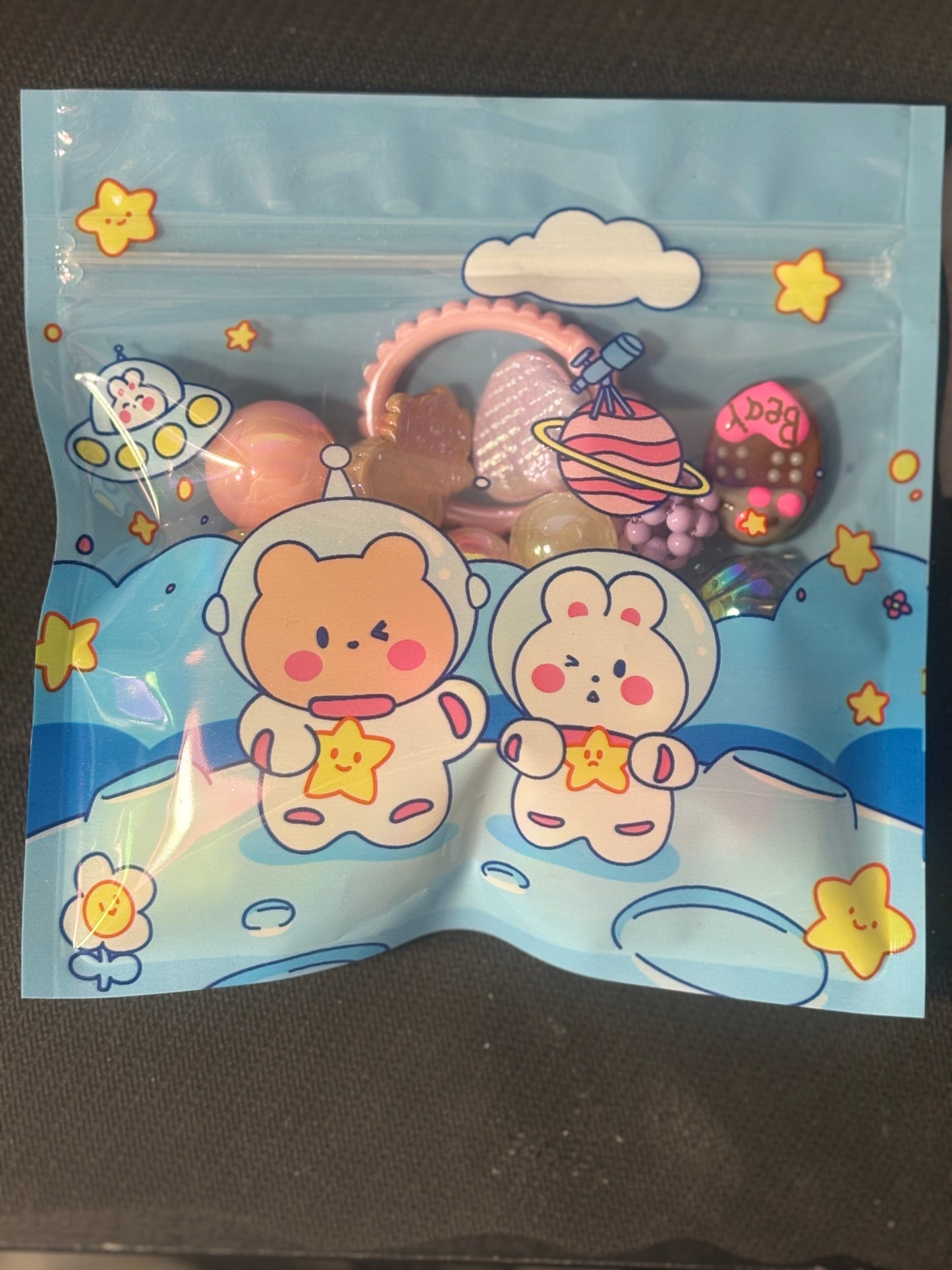 Acrylic Bead Bag Scoop